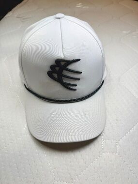 Pacific Headwear White Snapback Hat P421 Minimalist Cap
